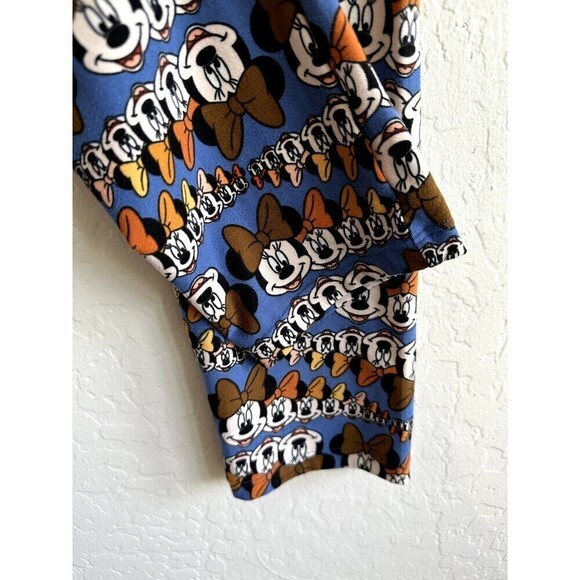 LuLaRoe Blue Mickey Mouse Leggings Disney Woman's One Size Tall & Curvy - Picture 12 of 16